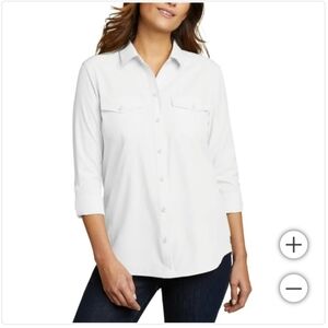 (Ew)Eddie bauer ladies departure top